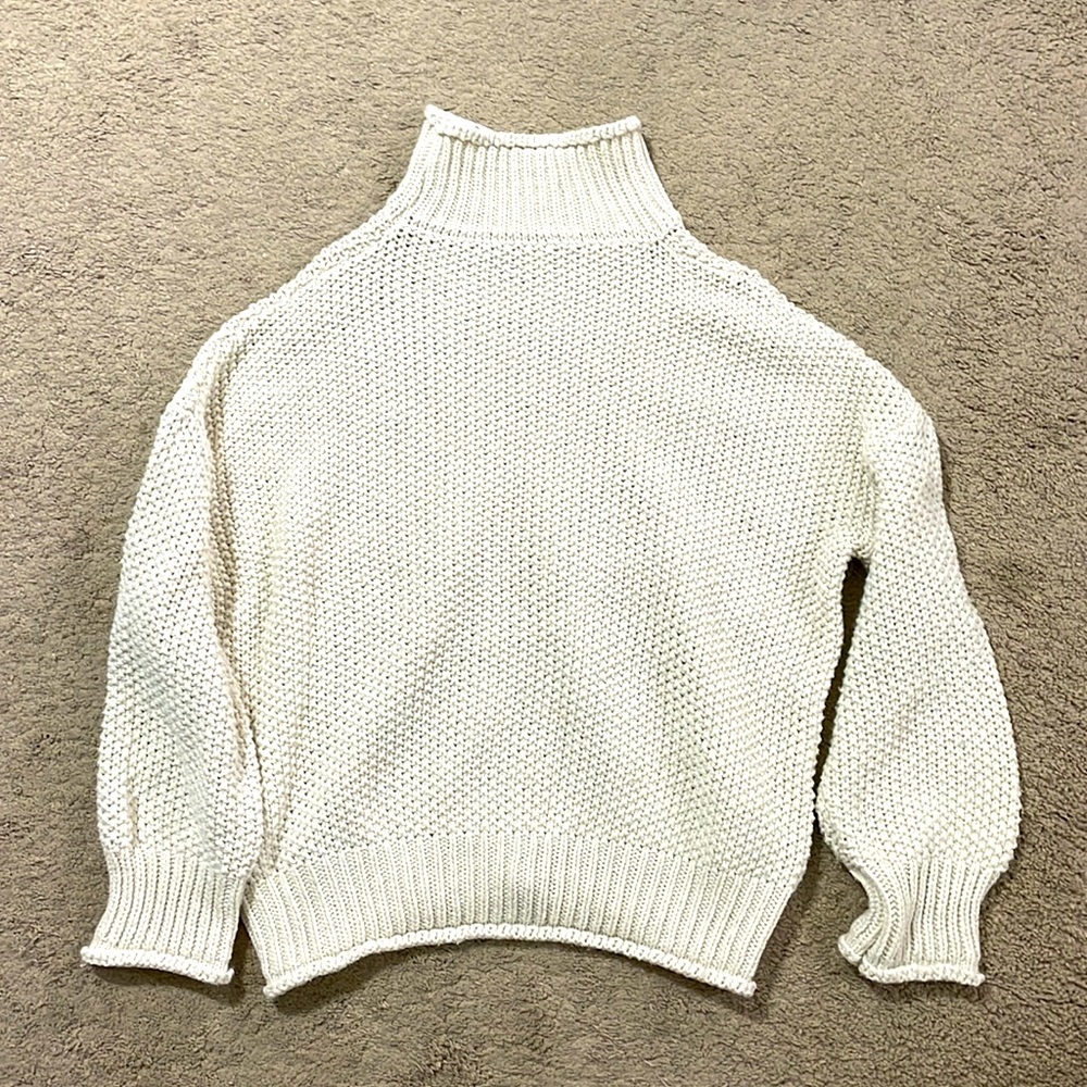 Cream sweater